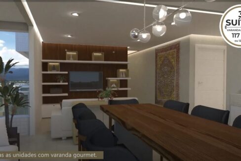 Residencial Elegance- 3 suites - varanda gourmet-03